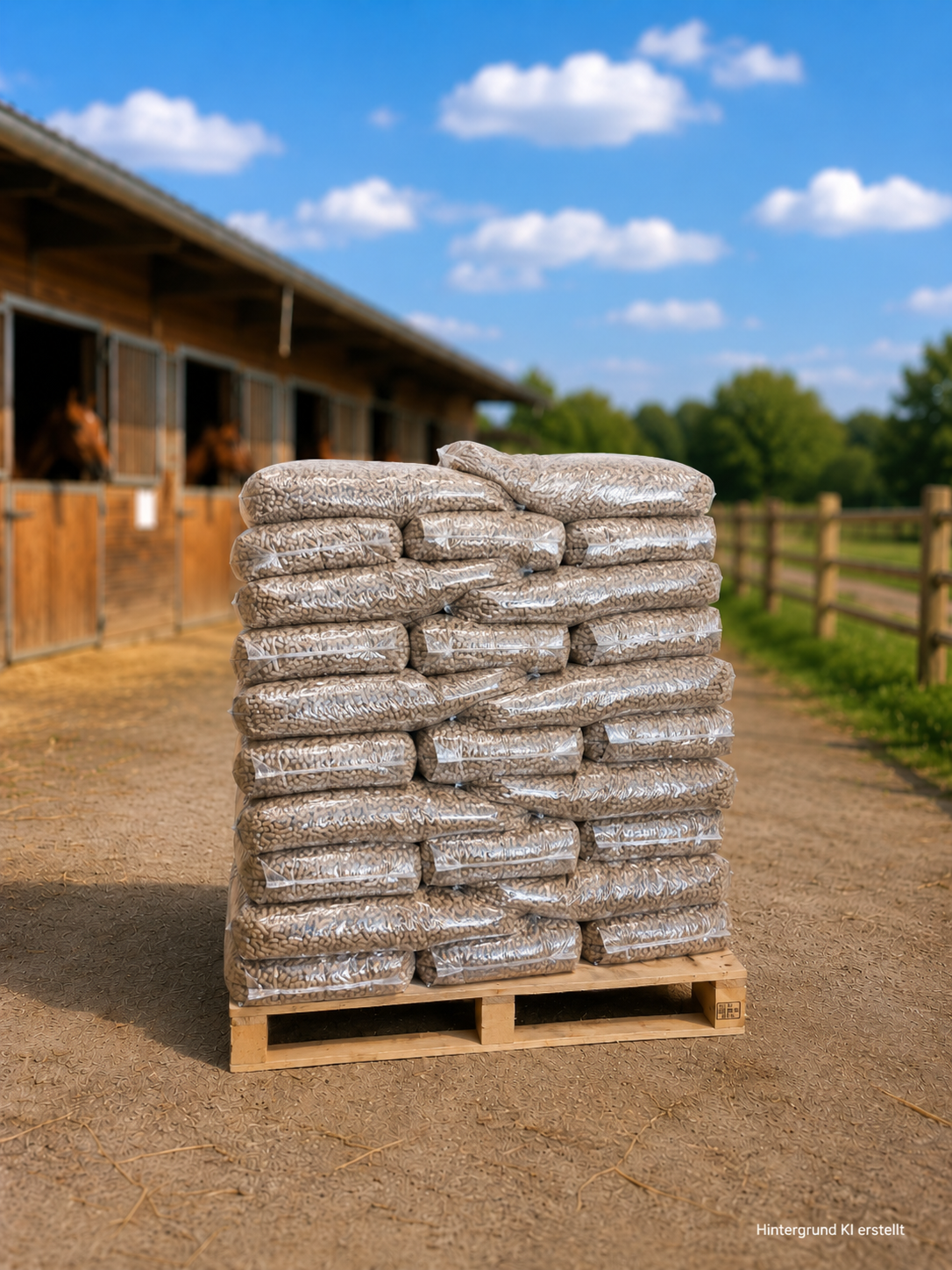 Strohpellets - 960 kg - 48 x 20 kg – Bild 3