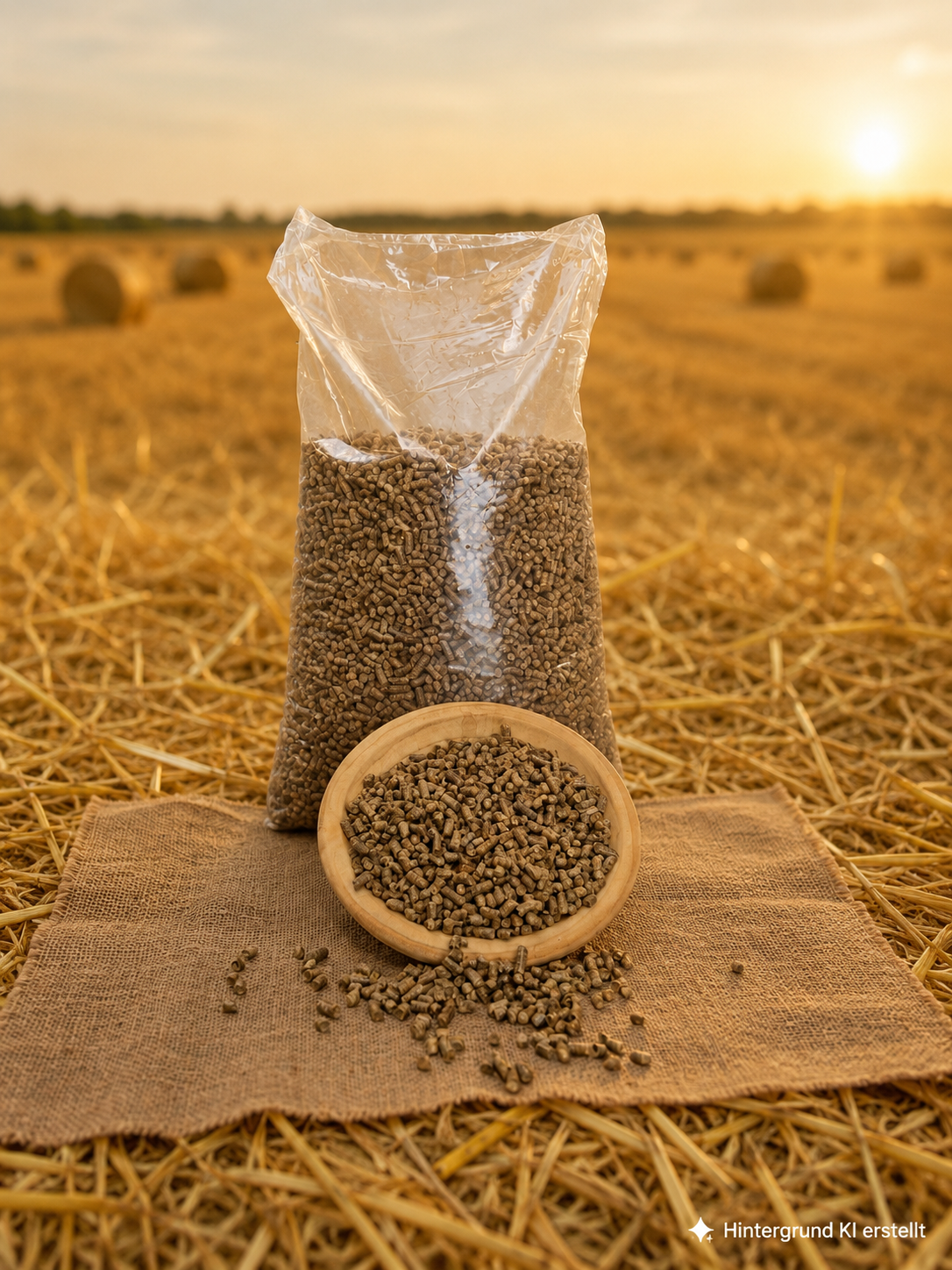 Strohpellets - 960 kg - 48 x 20 kg – Bild 2